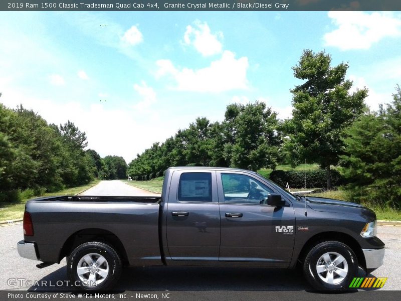 Granite Crystal Metallic / Black/Diesel Gray 2019 Ram 1500 Classic Tradesman Quad Cab 4x4