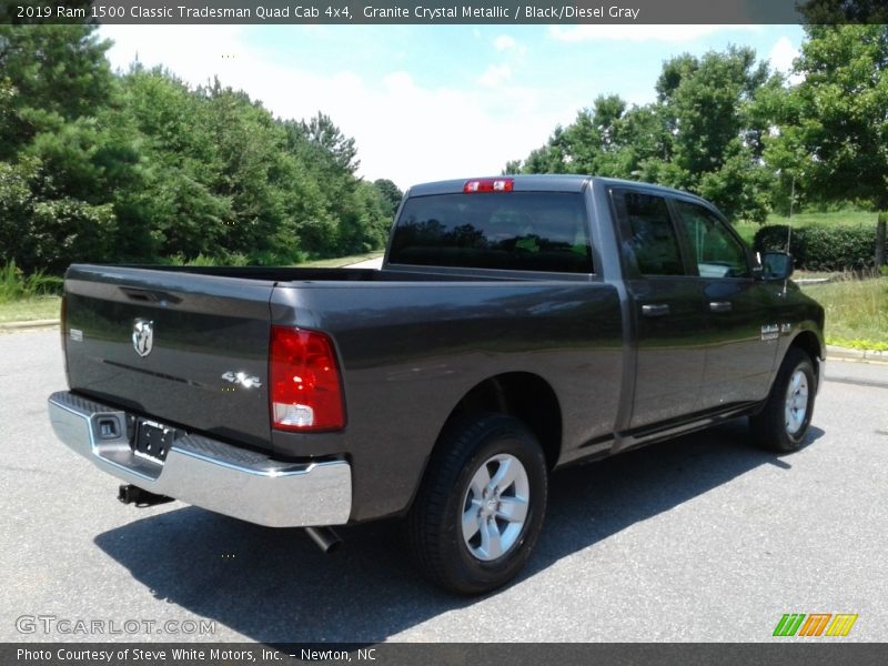 Granite Crystal Metallic / Black/Diesel Gray 2019 Ram 1500 Classic Tradesman Quad Cab 4x4