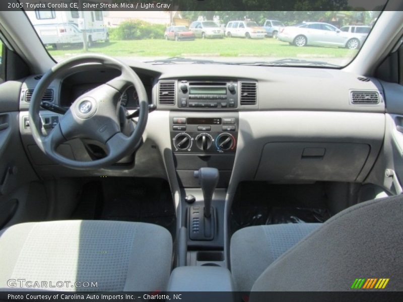 Silver Streak Mica / Light Gray 2005 Toyota Corolla CE