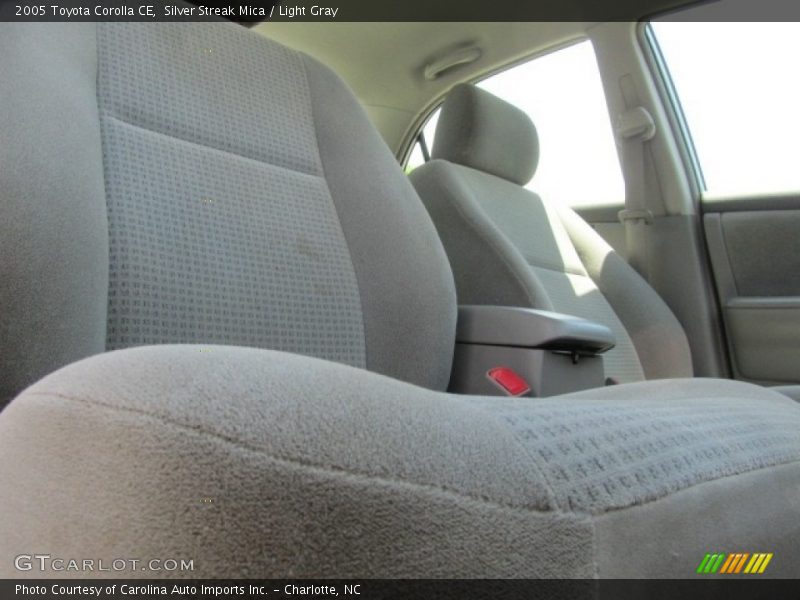 Silver Streak Mica / Light Gray 2005 Toyota Corolla CE