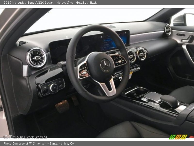 Mojave Silver Metallic / Black 2019 Mercedes-Benz A 220 Sedan
