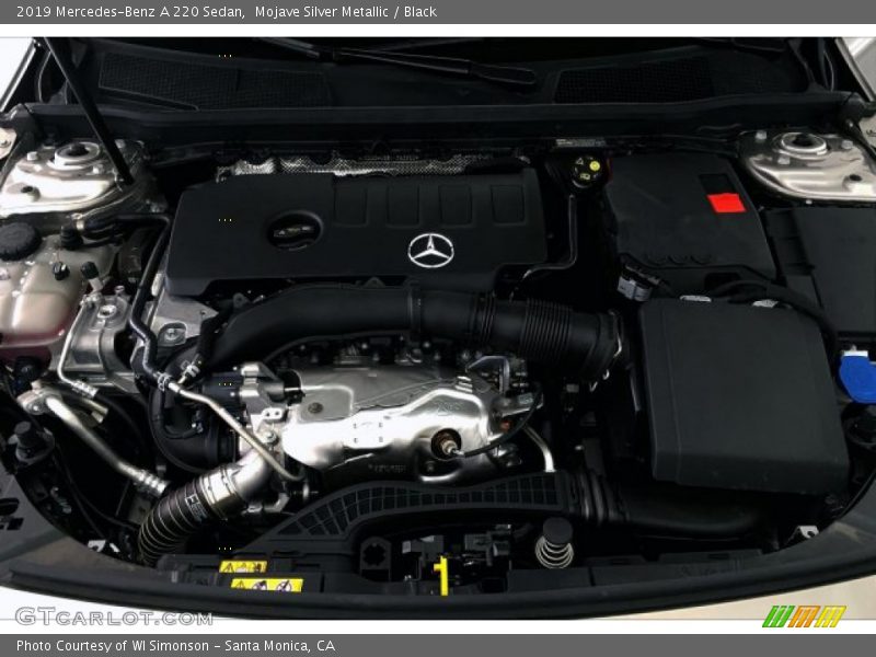 Mojave Silver Metallic / Black 2019 Mercedes-Benz A 220 Sedan
