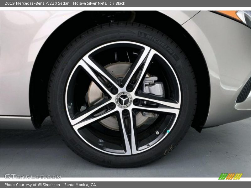 Mojave Silver Metallic / Black 2019 Mercedes-Benz A 220 Sedan