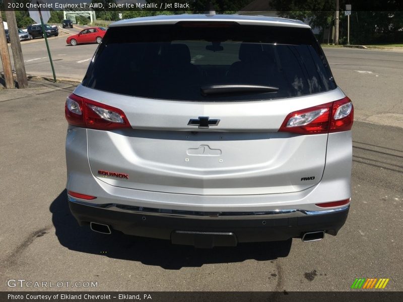 Silver Ice Metallic / Jet Black 2020 Chevrolet Equinox LT AWD