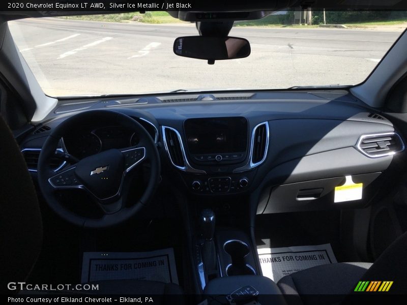 Silver Ice Metallic / Jet Black 2020 Chevrolet Equinox LT AWD
