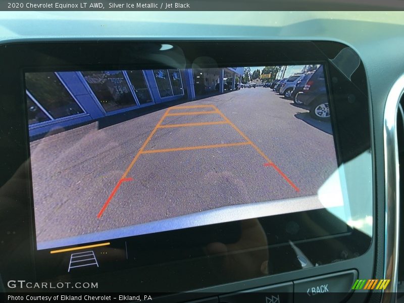 Silver Ice Metallic / Jet Black 2020 Chevrolet Equinox LT AWD