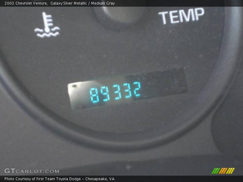Galaxy Silver Metallic / Medium Gray 2003 Chevrolet Venture