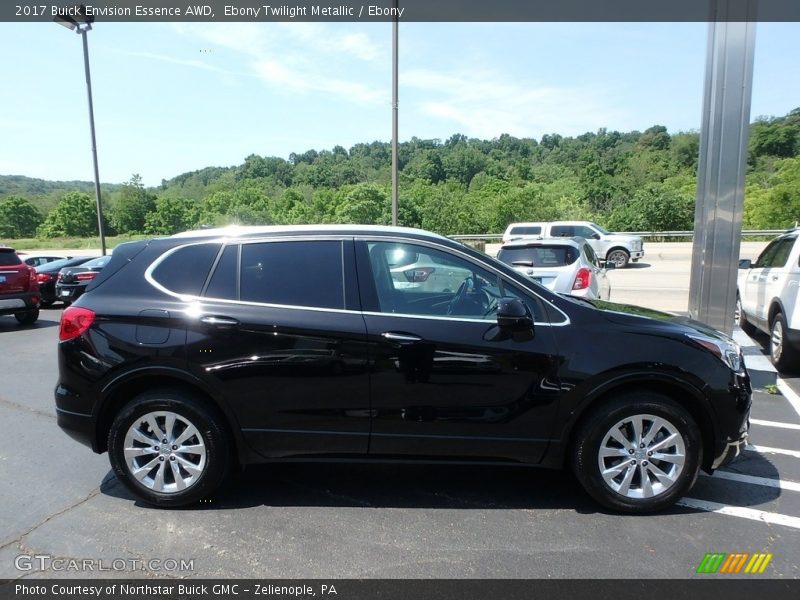 Ebony Twilight Metallic / Ebony 2017 Buick Envision Essence AWD