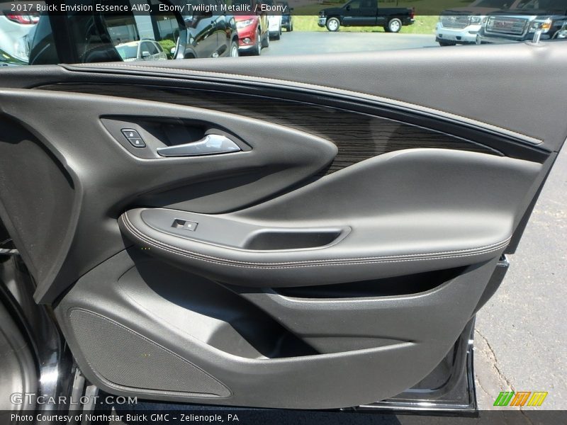 Ebony Twilight Metallic / Ebony 2017 Buick Envision Essence AWD