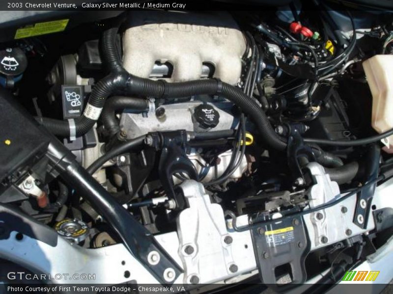 Galaxy Silver Metallic / Medium Gray 2003 Chevrolet Venture