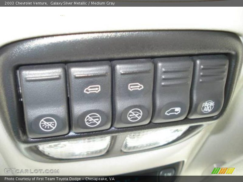 Galaxy Silver Metallic / Medium Gray 2003 Chevrolet Venture