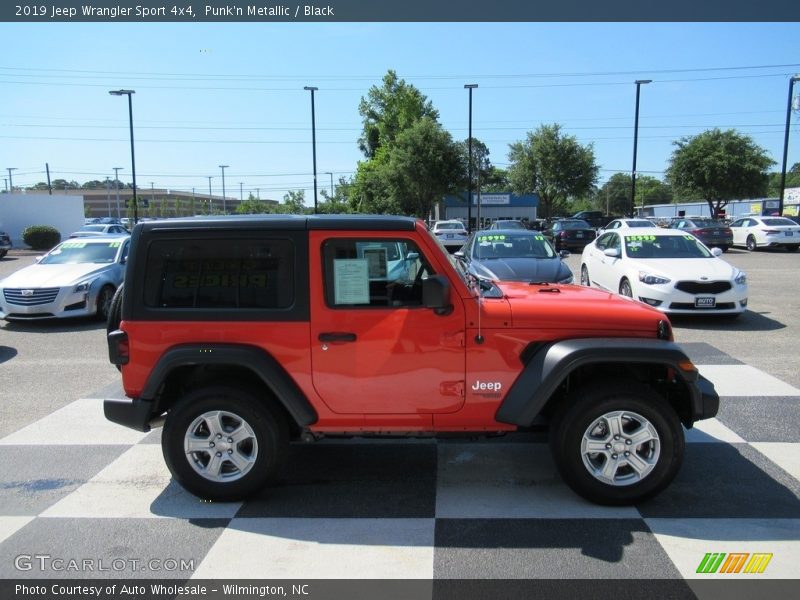 Punk'n Metallic / Black 2019 Jeep Wrangler Sport 4x4