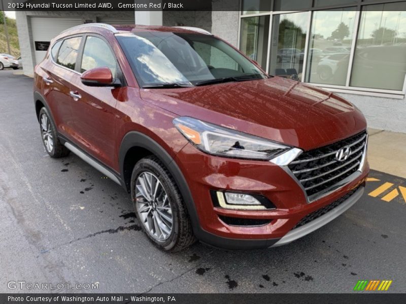 Gemstone Red / Black 2019 Hyundai Tucson Limited AWD