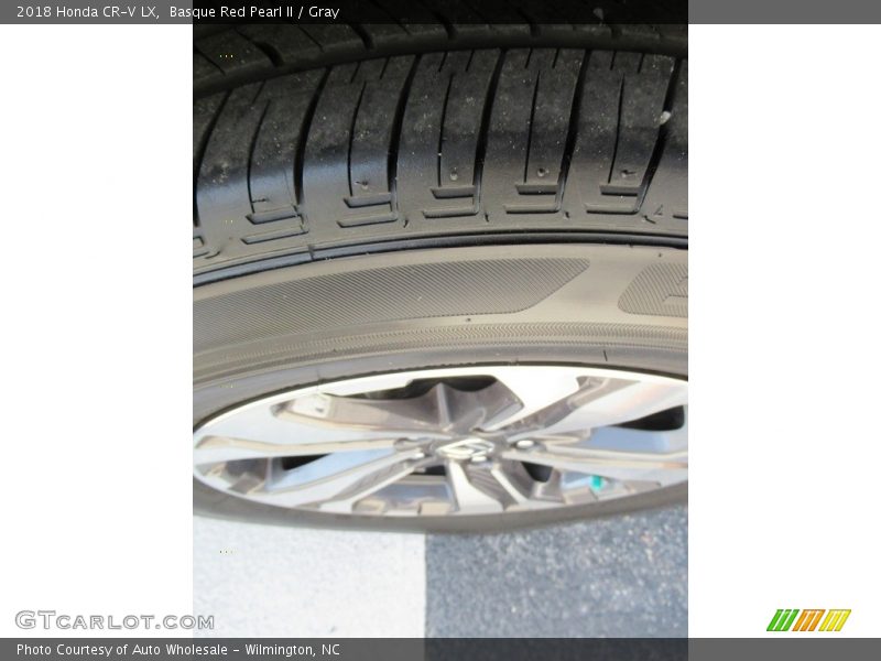 Basque Red Pearl II / Gray 2018 Honda CR-V LX