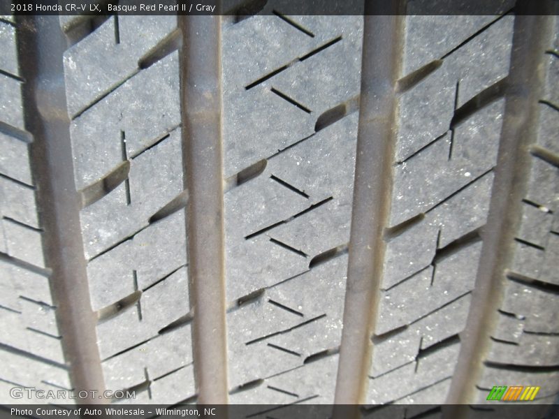 Basque Red Pearl II / Gray 2018 Honda CR-V LX
