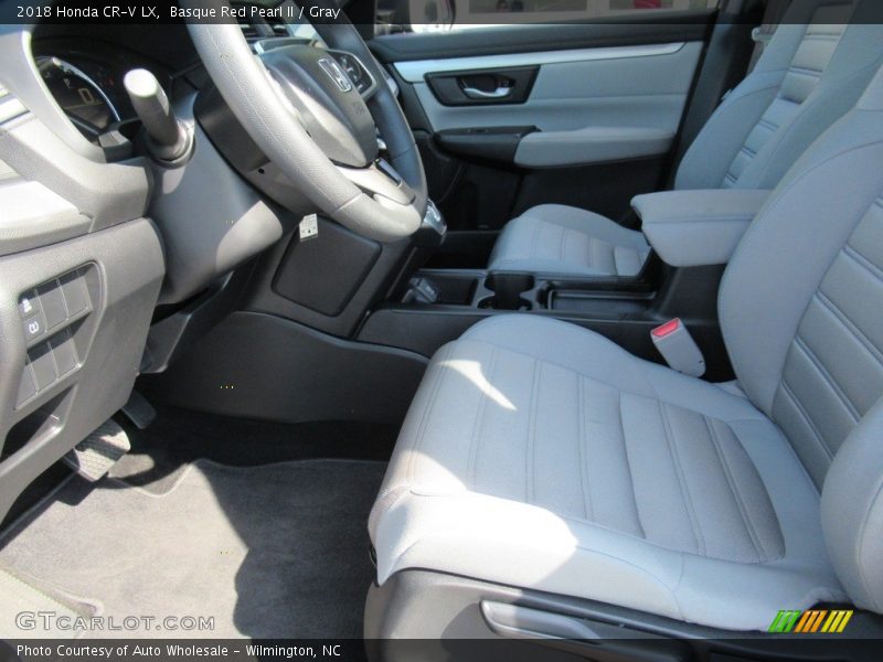 Basque Red Pearl II / Gray 2018 Honda CR-V LX