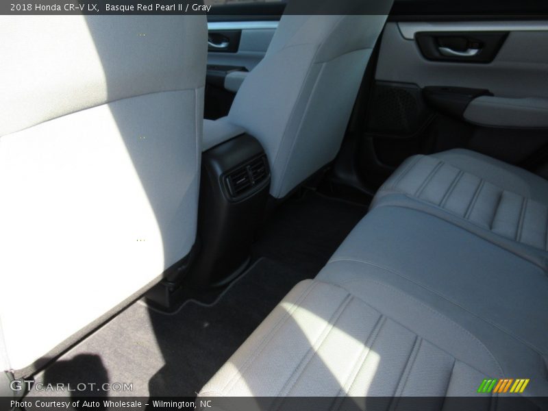 Basque Red Pearl II / Gray 2018 Honda CR-V LX
