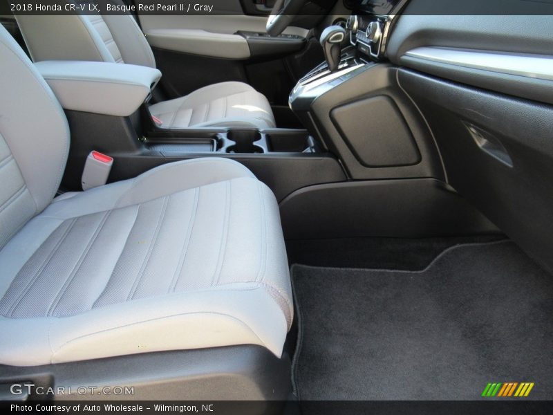 Basque Red Pearl II / Gray 2018 Honda CR-V LX