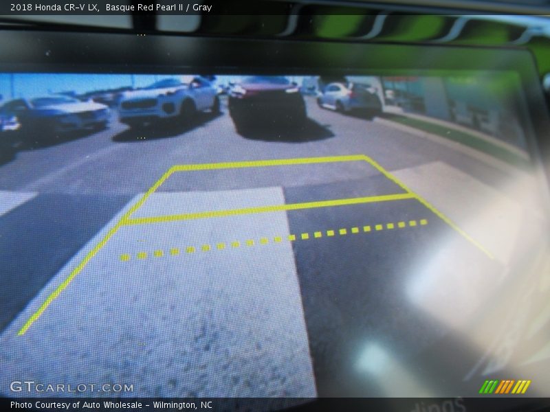 Basque Red Pearl II / Gray 2018 Honda CR-V LX