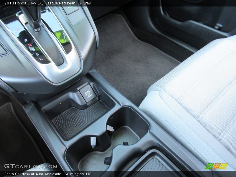 Basque Red Pearl II / Gray 2018 Honda CR-V LX