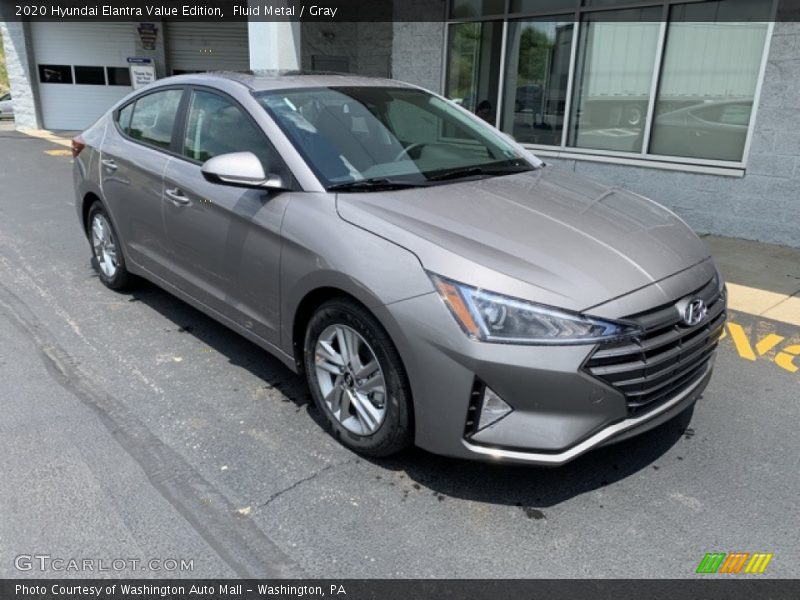 Fluid Metal / Gray 2020 Hyundai Elantra Value Edition