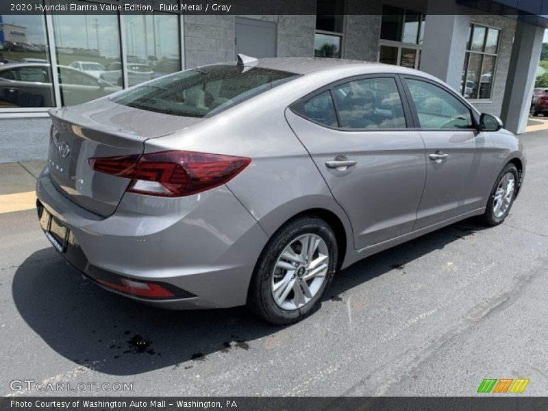 Fluid Metal / Gray 2020 Hyundai Elantra Value Edition