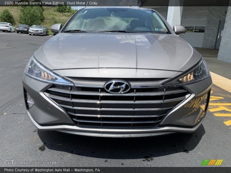Fluid Metal / Gray 2020 Hyundai Elantra Value Edition