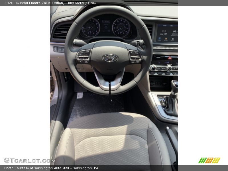 Fluid Metal / Gray 2020 Hyundai Elantra Value Edition