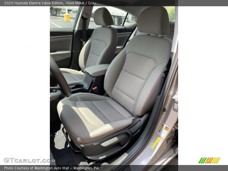 Fluid Metal / Gray 2020 Hyundai Elantra Value Edition