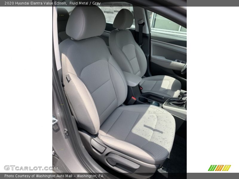 Fluid Metal / Gray 2020 Hyundai Elantra Value Edition