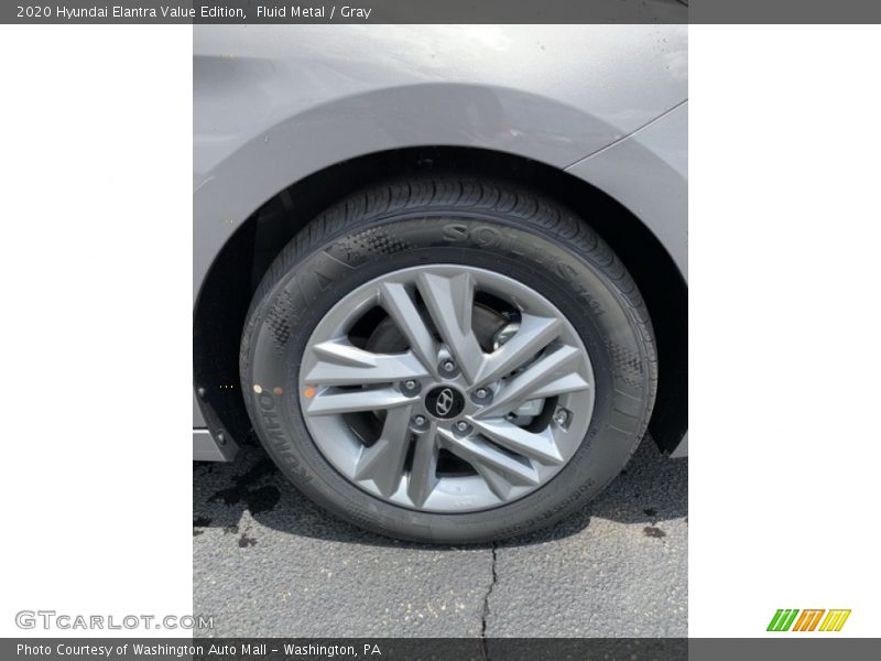 Fluid Metal / Gray 2020 Hyundai Elantra Value Edition