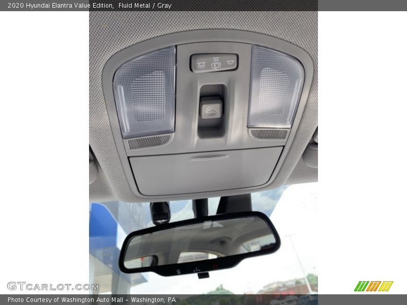 Fluid Metal / Gray 2020 Hyundai Elantra Value Edition
