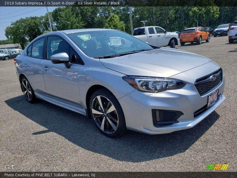 Ice Silver Metallic / Black 2019 Subaru Impreza 2.0i Sport 4-Door