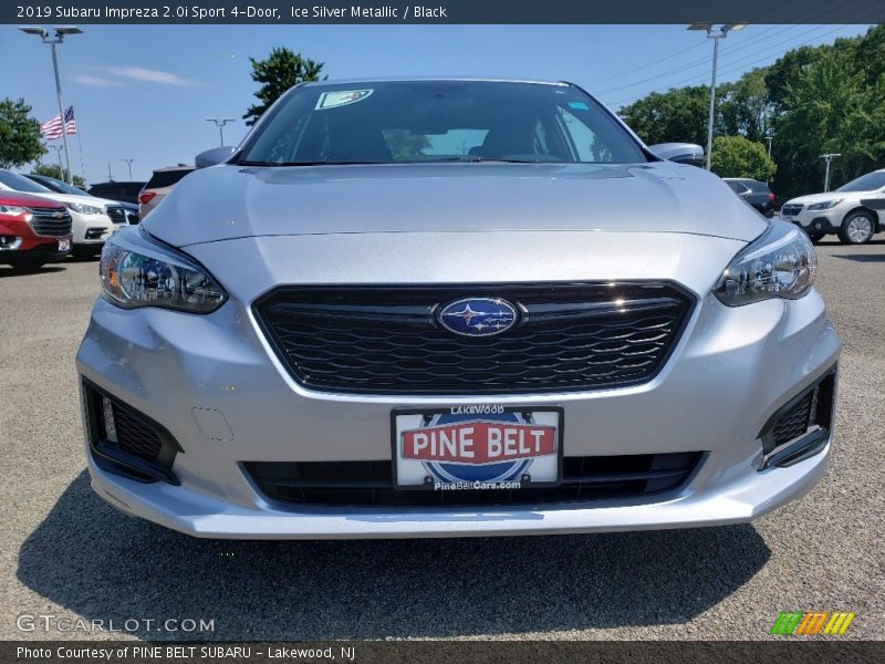 Ice Silver Metallic / Black 2019 Subaru Impreza 2.0i Sport 4-Door
