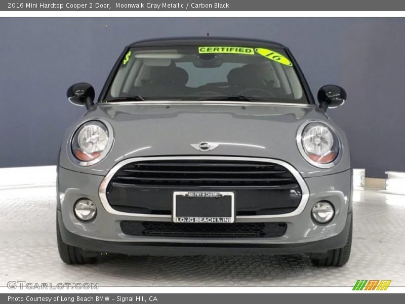 Moonwalk Gray Metallic / Carbon Black 2016 Mini Hardtop Cooper 2 Door
