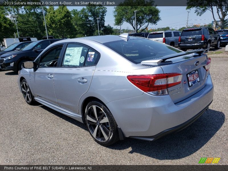 Ice Silver Metallic / Black 2019 Subaru Impreza 2.0i Sport 4-Door