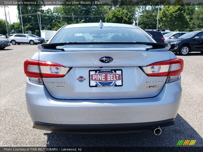 Ice Silver Metallic / Black 2019 Subaru Impreza 2.0i Sport 4-Door