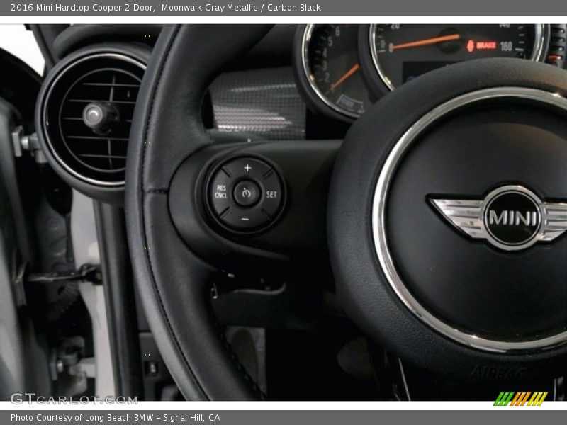 Moonwalk Gray Metallic / Carbon Black 2016 Mini Hardtop Cooper 2 Door