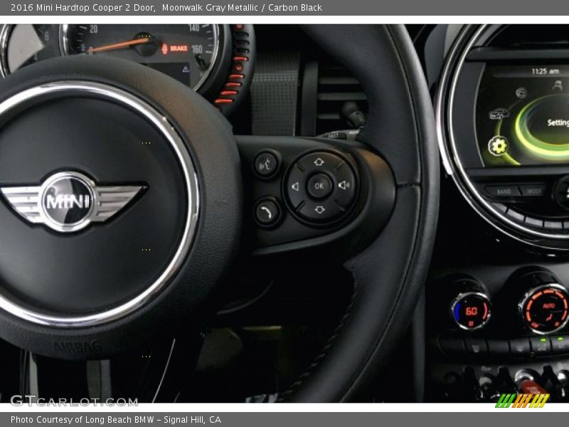 Moonwalk Gray Metallic / Carbon Black 2016 Mini Hardtop Cooper 2 Door