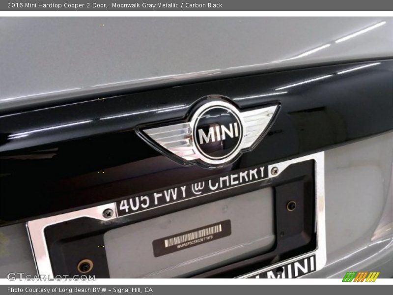 Moonwalk Gray Metallic / Carbon Black 2016 Mini Hardtop Cooper 2 Door