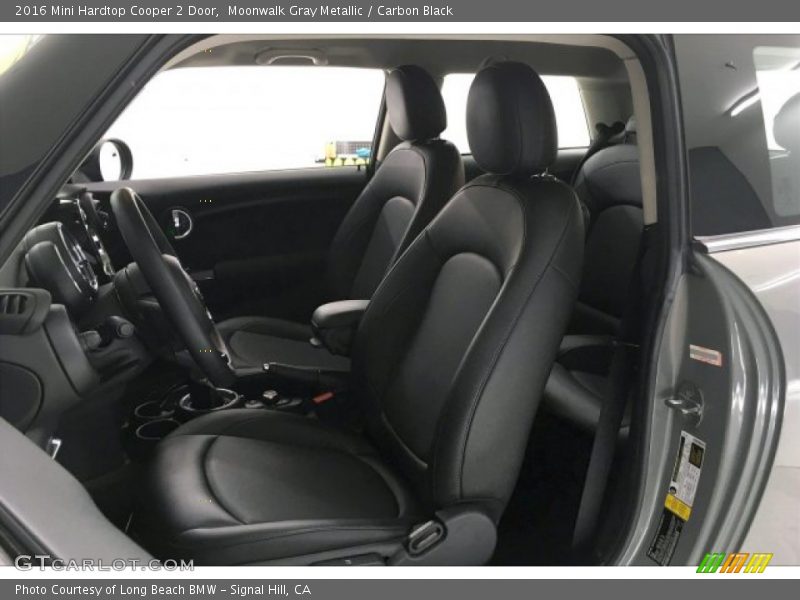 Moonwalk Gray Metallic / Carbon Black 2016 Mini Hardtop Cooper 2 Door