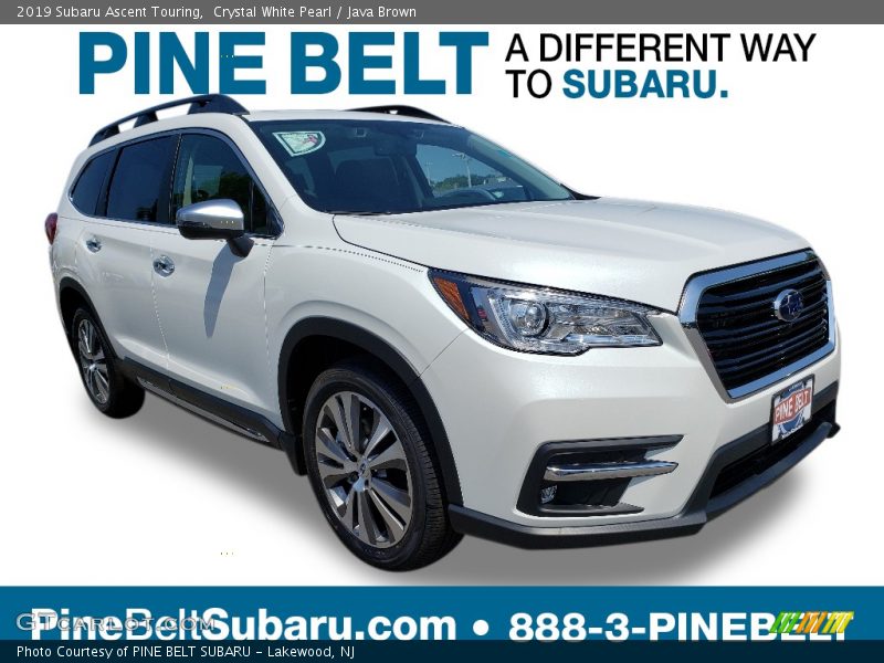 Crystal White Pearl / Java Brown 2019 Subaru Ascent Touring