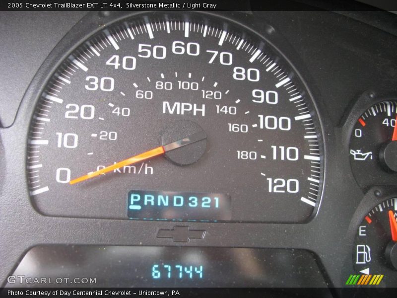 Silverstone Metallic / Light Gray 2005 Chevrolet TrailBlazer EXT LT 4x4