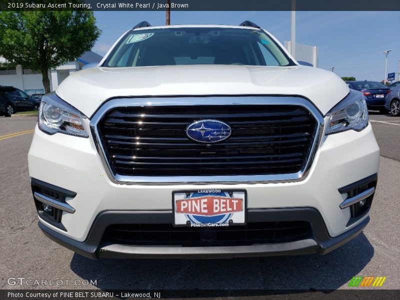 Crystal White Pearl / Java Brown 2019 Subaru Ascent Touring