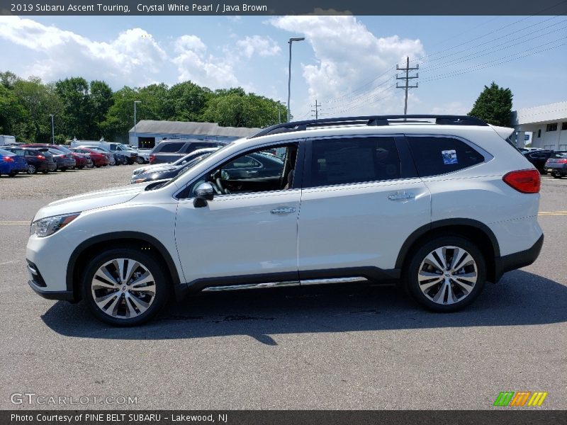 Crystal White Pearl / Java Brown 2019 Subaru Ascent Touring