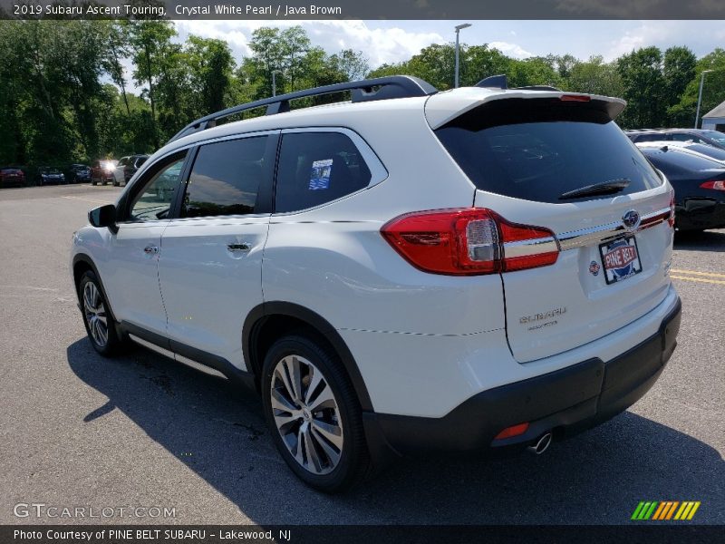 Crystal White Pearl / Java Brown 2019 Subaru Ascent Touring