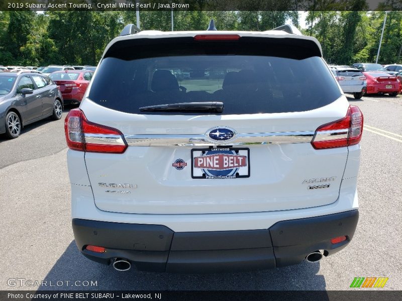 Crystal White Pearl / Java Brown 2019 Subaru Ascent Touring