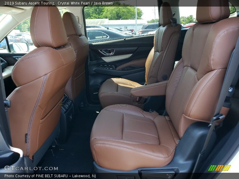 Crystal White Pearl / Java Brown 2019 Subaru Ascent Touring