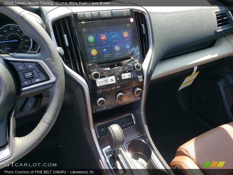 Crystal White Pearl / Java Brown 2019 Subaru Ascent Touring