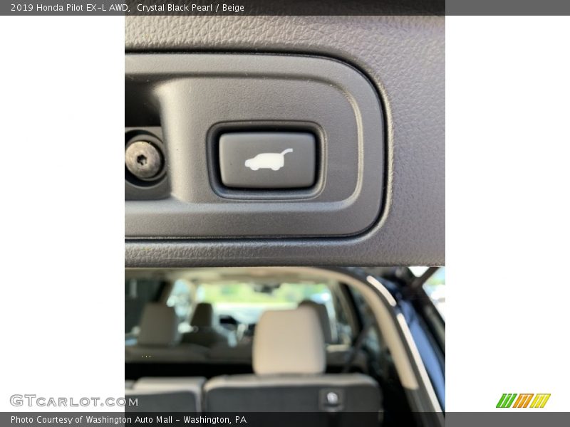 Crystal Black Pearl / Beige 2019 Honda Pilot EX-L AWD